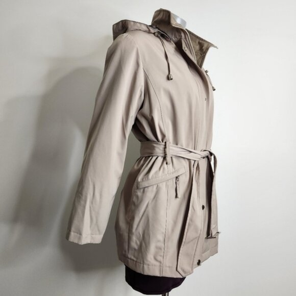 Autumn Insulated DWR Coated Hooded Fitted Quilt Jacket Size XS - Picture 4 of 10